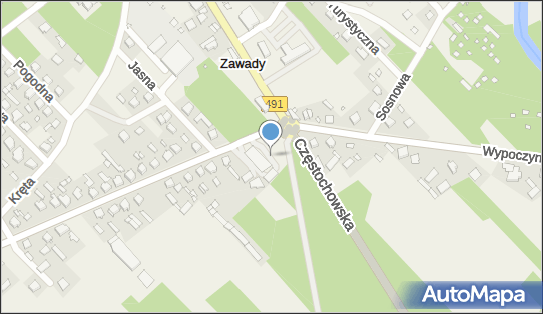 Paczkomat InPost PPO02M, Makuszyńskiego 3, Zawady 42-110