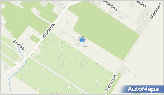 Paczkomat InPost PPY01BAPP, Kościelna 9, Przypki 05-555