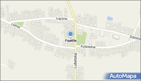 Paczkomat InPost PQV01M, Lubelska 39, Pawłów 22-172