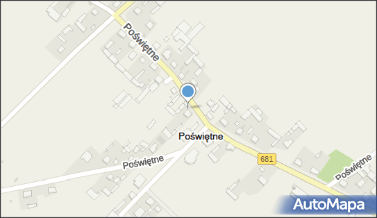 Paczkomat InPost PQX01G, Poświętne 32, Poświętne 18-112