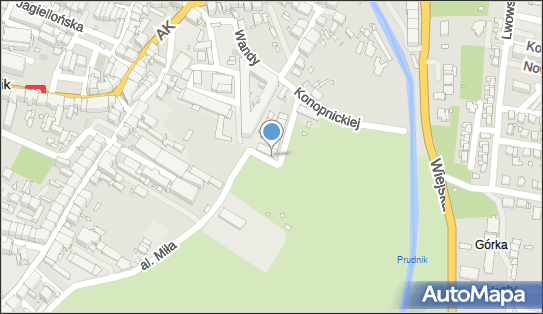 Paczkomat InPost PRD06M, Aleja Miła 6, Prudnik 48-200