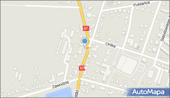 Paczkomat InPost PRN01M, Słowackiego 5C, Przasnysz 06-300