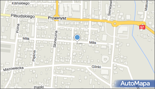 Paczkomat InPost PRN02BAPP, Miła 9, Przasnysz 06-300