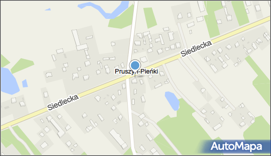 Paczkomat InPost PRP02BAPP, Siedlecka 88, Pruszyn-Pieńki 08-110