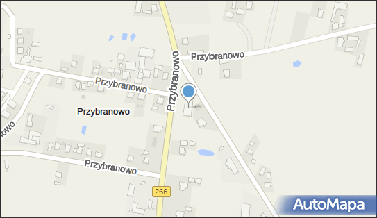 Paczkomat InPost PRQ01BAPP, Przybranowo 80A, Przybranowo 87-710