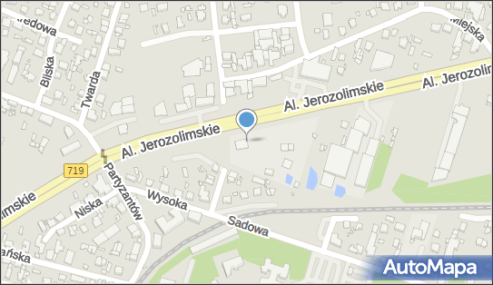 Paczkomat InPost PRU07A, al. Jerozolimskie 459A, Pruszków 05-802