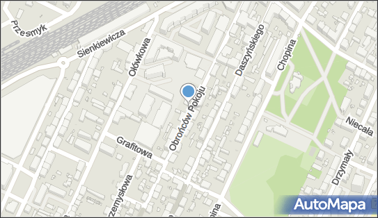 Paczkomat InPost PRU10M, Obrońców Pokoju 8, Pruszków 05-800