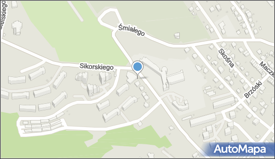 Paczkomat InPost PRZ12M, Sikorskiego 1b, Przemyśl 37-700