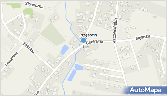Paczkomat InPost PRZS01M, Centralna 1, Przęsocin 72-010