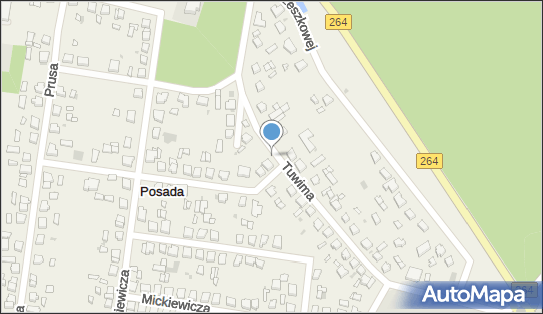 Paczkomat InPost PSD01BAPP, Tuwima 6B, Posada 62-530