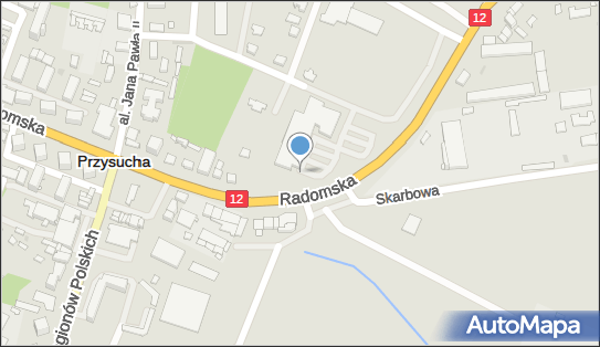 Paczkomat InPost PSH05M, Radomska 25, Przysucha 26-400