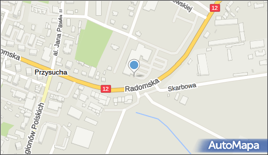 Paczkomat InPost PSH05M, Radomska 25, Przysucha 26-400