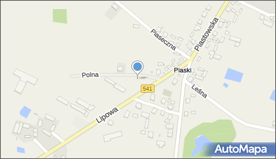 Paczkomat InPost PSKI01BAPP, Lipowa 14E, Piaski 09-200