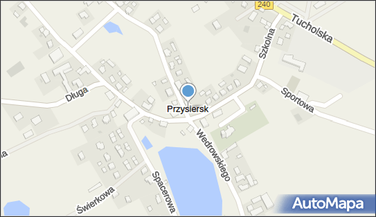 Paczkomat InPost PSX01M, Ogrodowa 2, Przysiersk 86-122