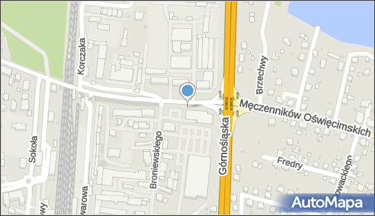 Paczkomat InPost PSZ11M, Broniewskiego 1, Pszczyna 43-200