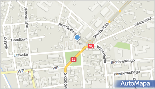 Paczkomat InPost PTR02APP, Plac Litewski 8, Piotrków Trybunalski 97-300