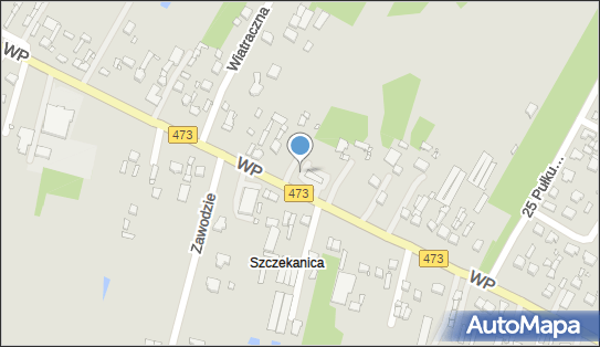 Paczkomat InPost PTR21M, Wojska Polskiego 217, Piotrków Trybunalski 97-300