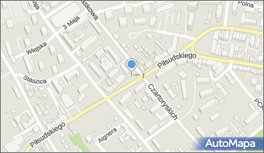 Paczkomat InPost PUL03A, Piłsudskiego 27, Puławy 24-100