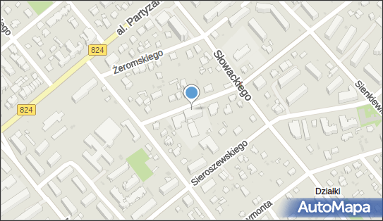 Paczkomat InPost PUL03N, Kochanowskiego 4, Puławy 24-100