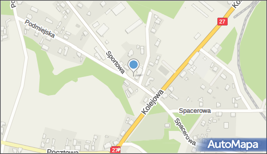 Paczkomat InPost PXR02M, Sportowa 14, Przewóz 68-132