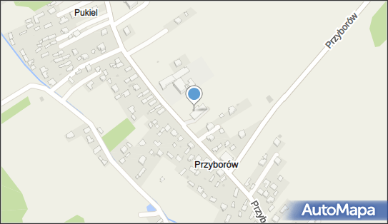 Paczkomat InPost PYO01M, Przyborów 187b, Przyborów 32-823