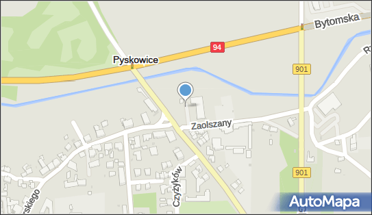 Paczkomat InPost PYS02M, Zaolszany 5, Pyskowice 44-120