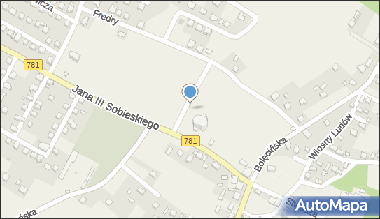 Paczkomat InPost PZA01M, Króla Jana III Sobieskiego, Płaza 32-552