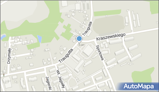 Paczkomat InPost PZS01M, Traugutta 52, Pszów 44-370