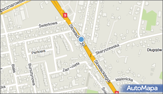 Paczkomat InPost RAD17BAPP, Słowackiego 184, Radom 26-604