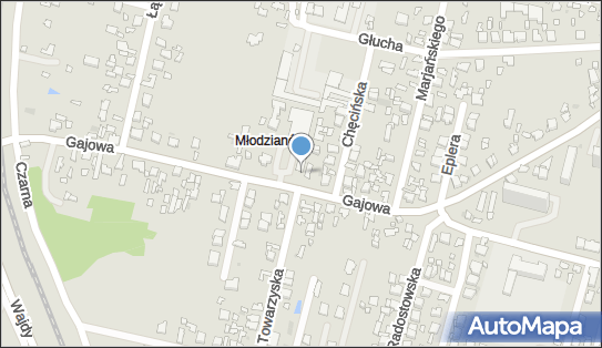 Paczkomat InPost RAD34M, Gajowa 27, Radom 26-606