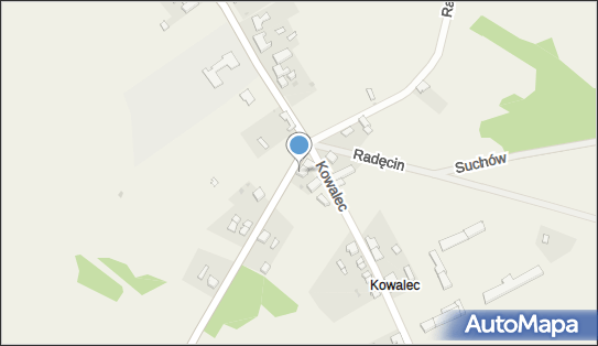 Paczkomat InPost RADE01M, Radęcin 6b, Radęcin 66-521