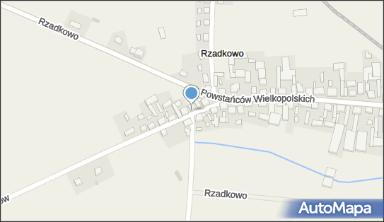 Paczkomat InPost RADV01BAPP, Szybowników 4, Rzadkowo 64-810