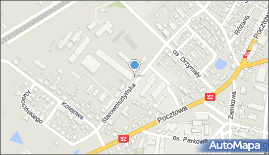 Paczkomat InPost RAK03M, Starowolsztyńska 4, Rakoniewice 62-067