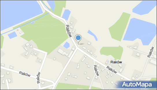 Paczkomat InPost RAKQ01M, Raków 34, Raków 55-093