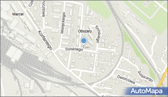 Paczkomat InPost RAL02BAPP, Solskiego 19, Radlin 44-310