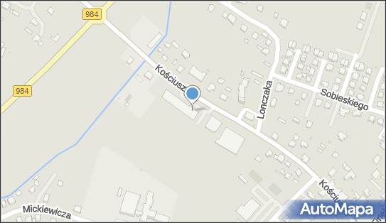 Paczkomat InPost RAM01HP, Kościuszki 13A, Radomyśl Wielki 39-310