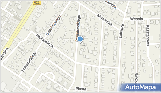 Paczkomat InPost RAS02M, Księcia Józefa Poniatowskiego 15, Raszyn 05-090