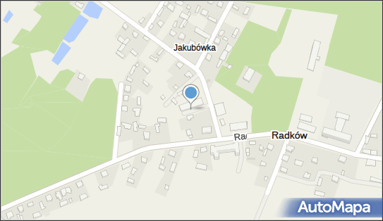 Paczkomat InPost RAV01M, Radków 141, Radków 29-135