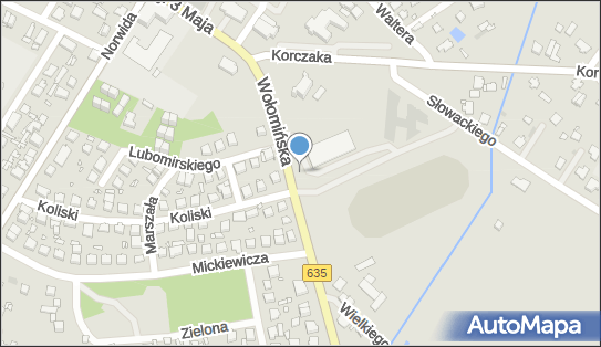 Paczkomat InPost RAZ03M, Wołomińska 5, Radzymin 05-250