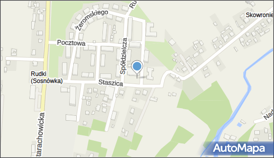 Paczkomat InPost RDI01E, Staszica 8, Rudki 26-006