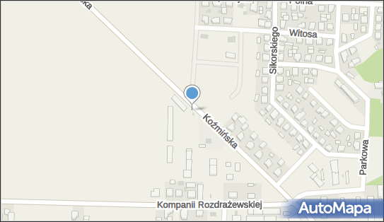 Paczkomat InPost RDR01G, Koźmińska 19, Rozdrażew 63-708