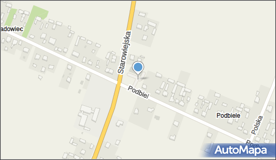 Paczkomat InPost REB02BAPP, Podbiel 94, Rębków 08-410