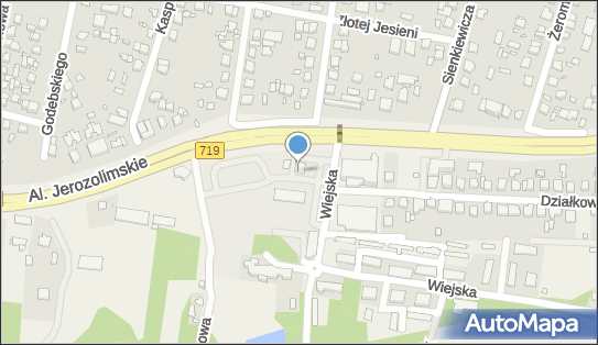 Paczkomat InPost REG01M, Wiejska 11B, Reguły 05-816