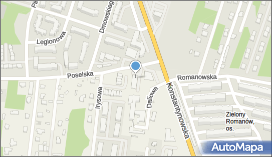 Paczkomat InPost REN02M, Poselska 1A, Rąbień Ab 95-070