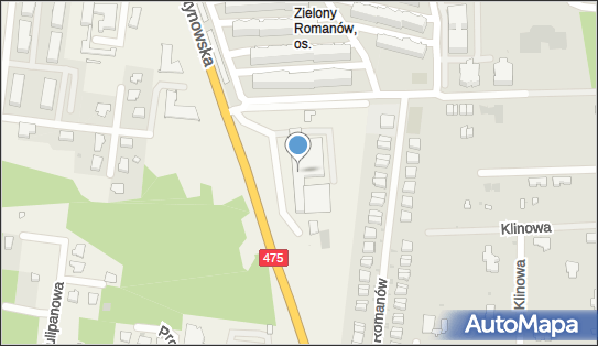 Paczkomat InPost REN03M, Konstantynowska 19, Rąbień Ab 95-070