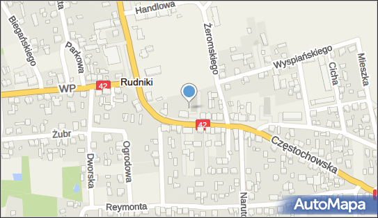 Paczkomat InPost RII03M, Częstochowska 9A, Rudniki 46-325