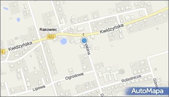 Paczkomat InPost RKW02M, Kwidzyńska 24A, Rakowiec 82-500