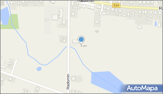 Paczkomat InPost ROM01BAPP, Radomin 20C, Radomin 87-404