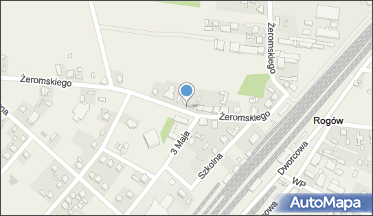 Paczkomat InPost ROO02BAPP, Żeromskiego 44, Rogów 95-063