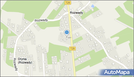 Paczkomat InPost ROZW01M, Rozwady 106E, Rozwady 26-434